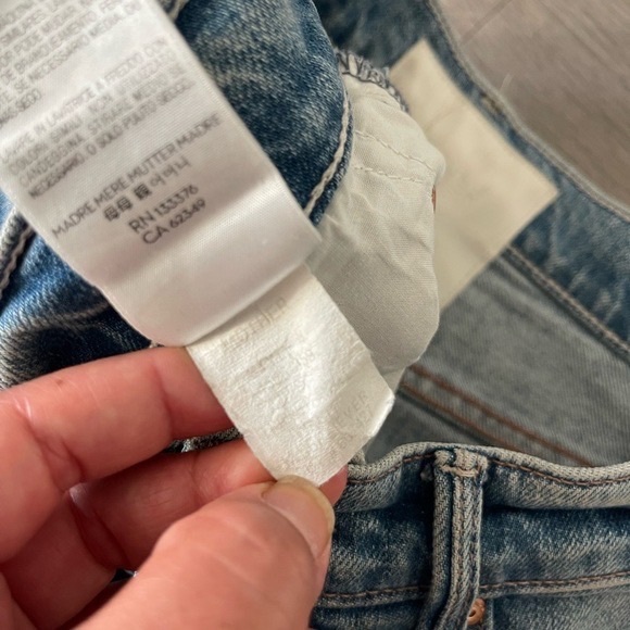 Mother denim tripper ankle jeans in misbeliever - Picture 5 of 6